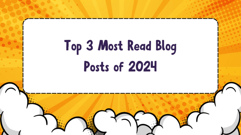 Image shows the top 3 most influential blog posts of 2024.