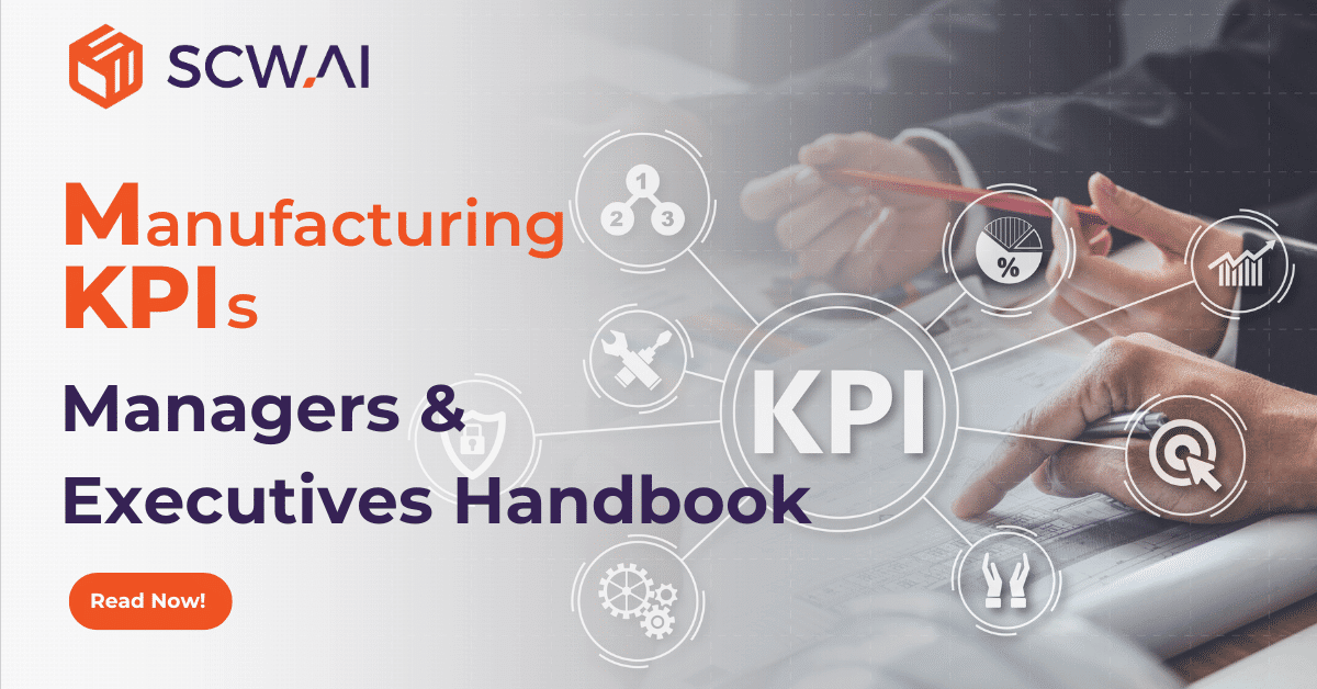 Image is the banner of Manufacturing KPIs Handbook.