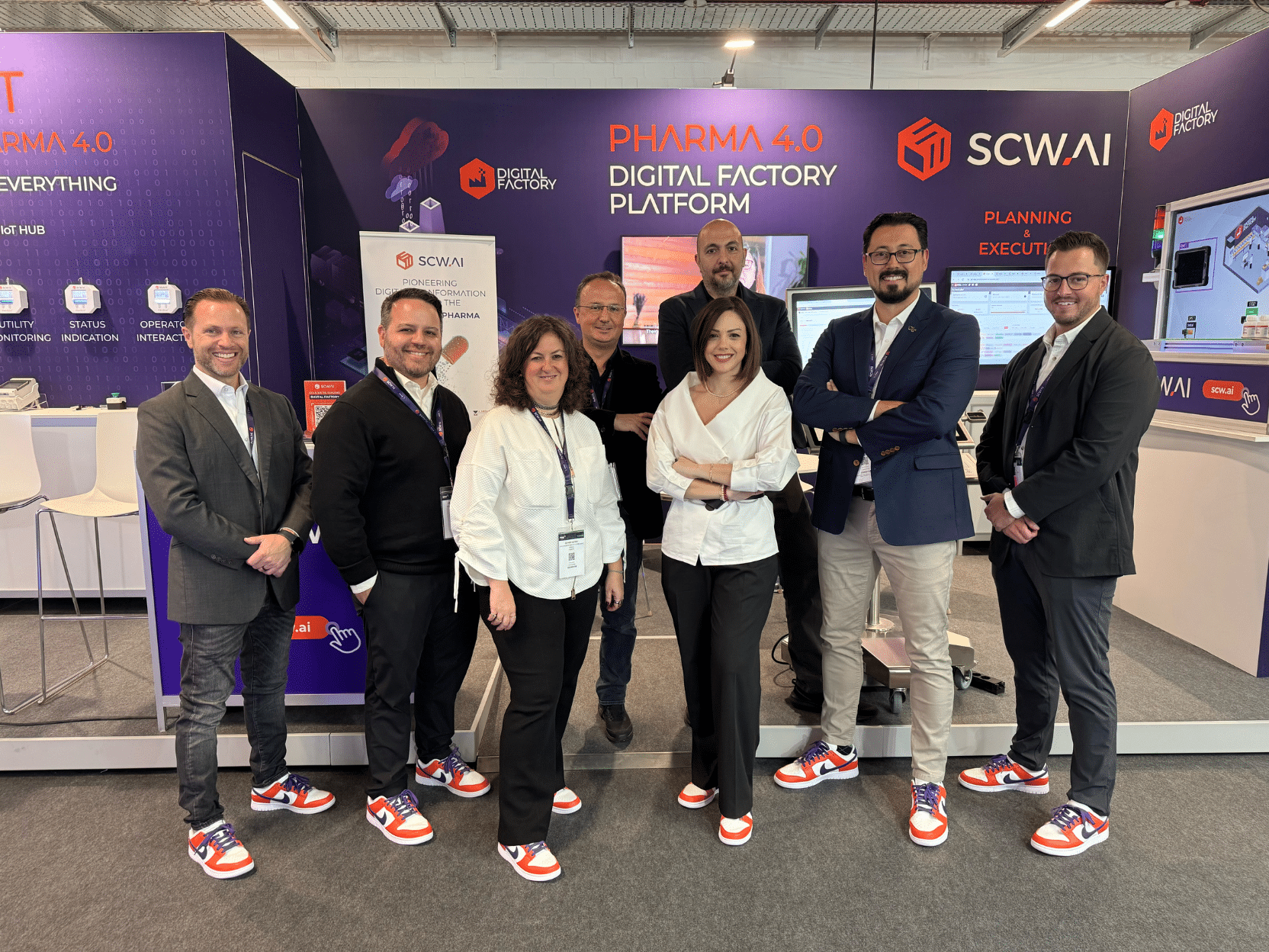 Images show the our team in CPHI Frankfurt 2025.