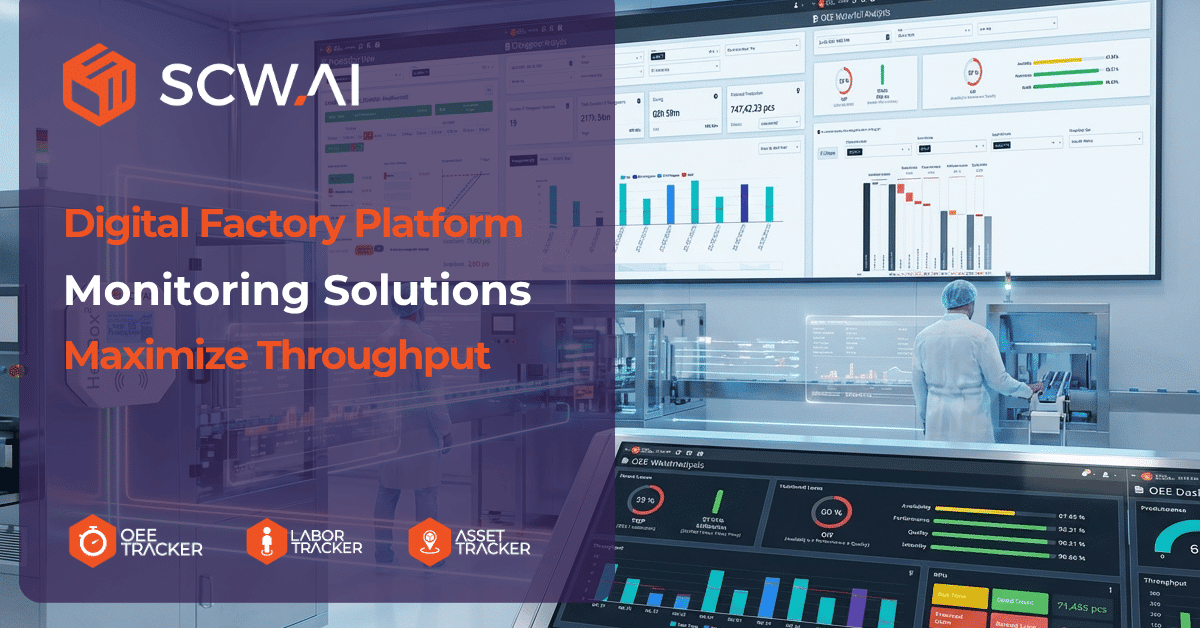 Digital Factory Platform Monitoring Solutions - Maximize Throughput